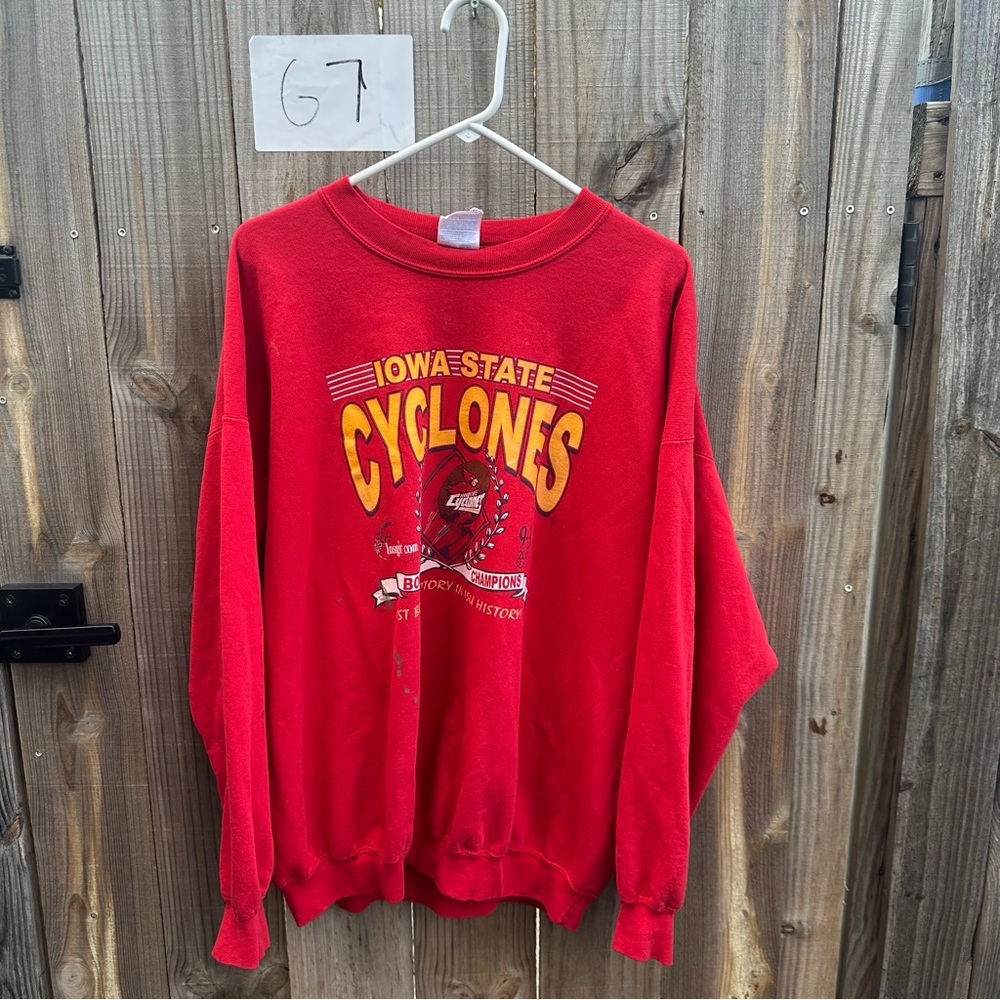 Vintage Iowa State Sweatshirt Size 2X